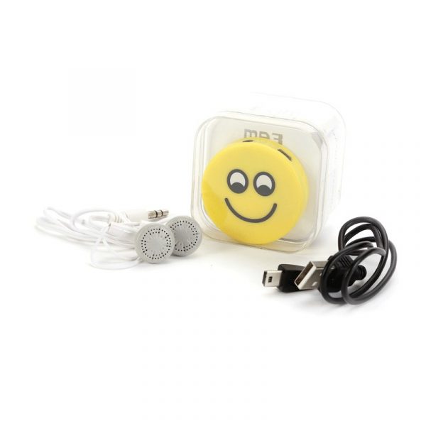 MP3 EMOTICONO EN CAJA DE REGALO (CABLE+CASCOS) - Imagen 2