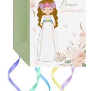 PIÑATA DE CARTÓN MI PRIMERA COMUNIÓN NIÑA