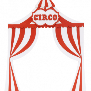 Panel decoración circo