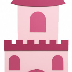 Castillo torre decoración princesas